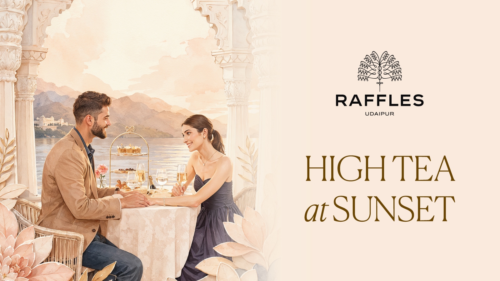 Belvedere Point Raffles Book tickets to High Tea at Sunset | Belvedere point | Raffles, Udaipur
