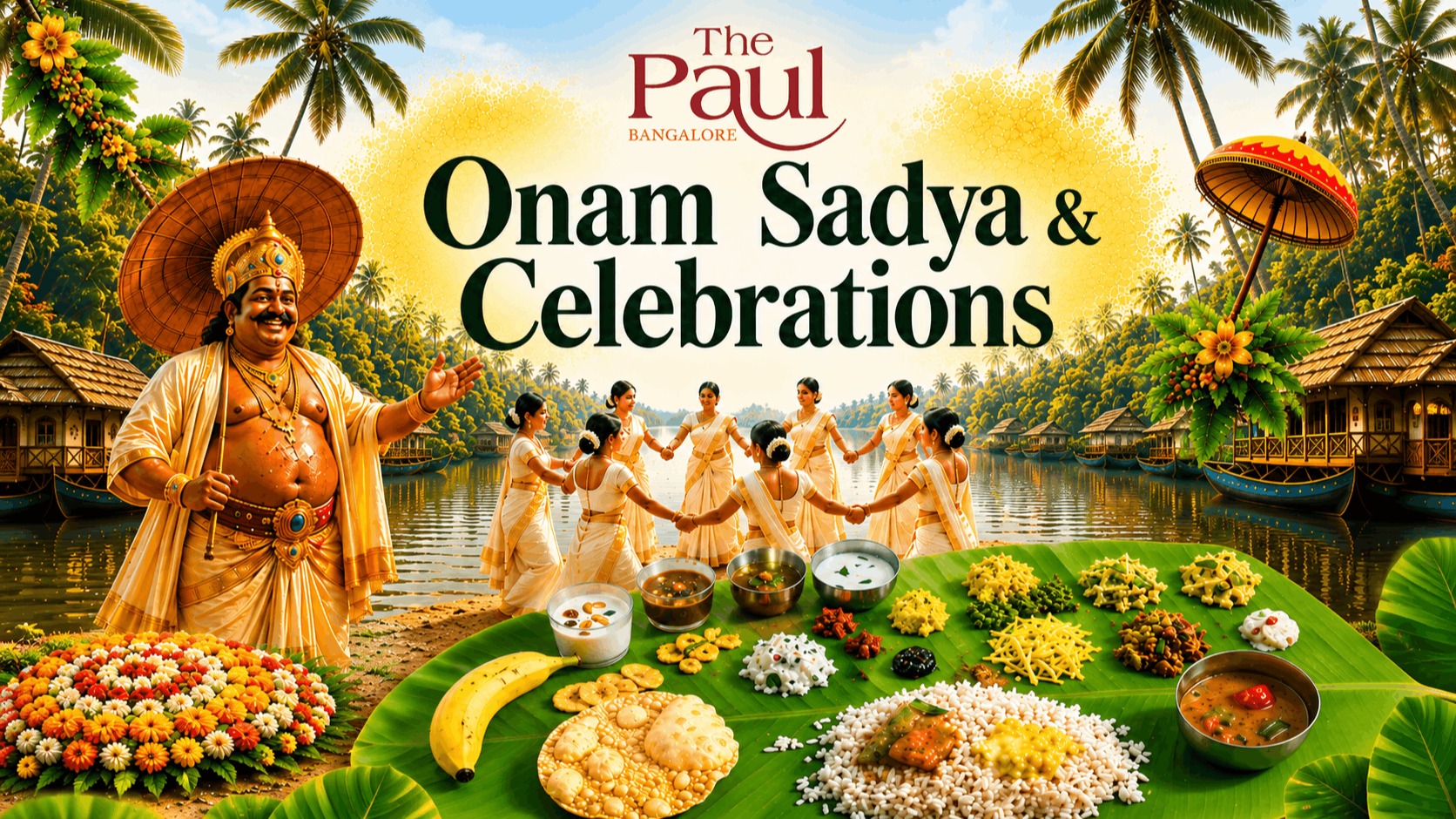 Onam Sadya & Celebrations at The Paul Bangalore