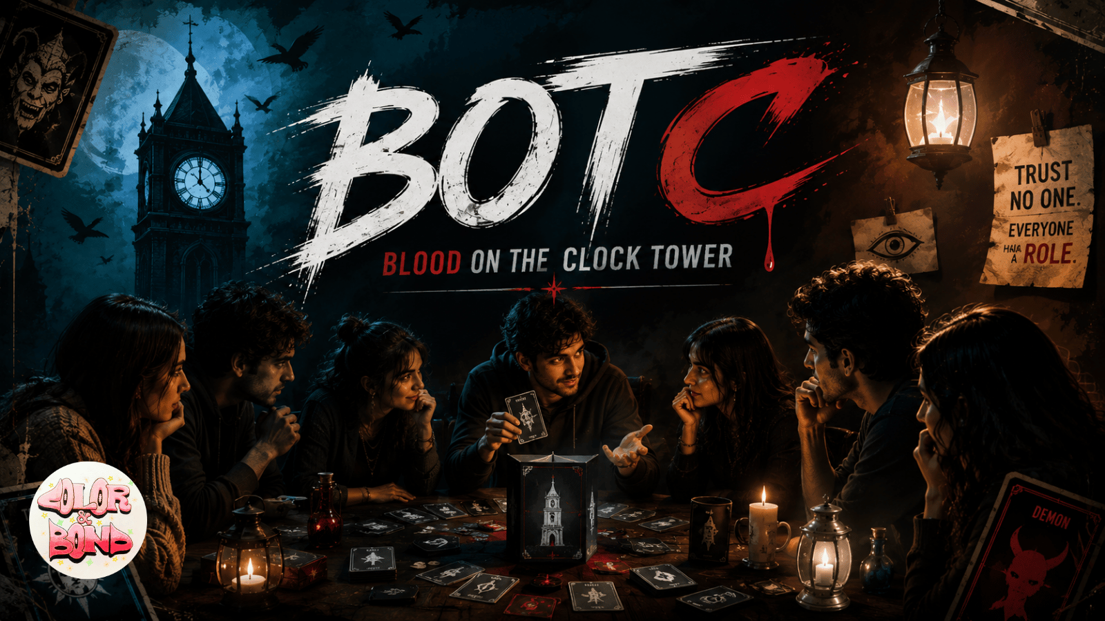 BOTC - Blood on the Clock Tower