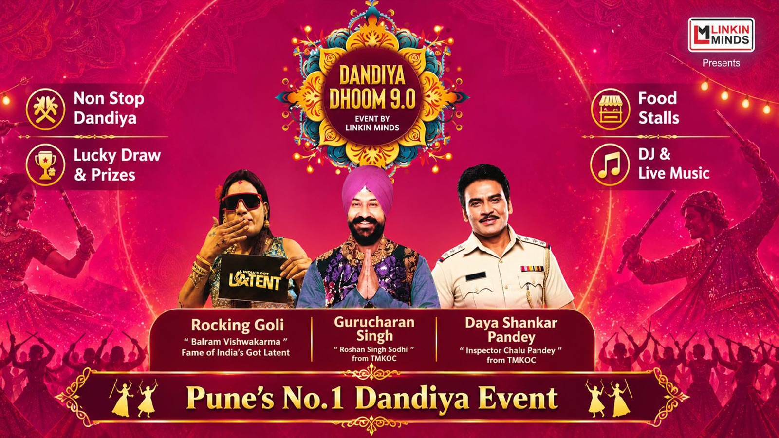 Dandiya Dhoom 9.0 at Amanora Fern by Marriott