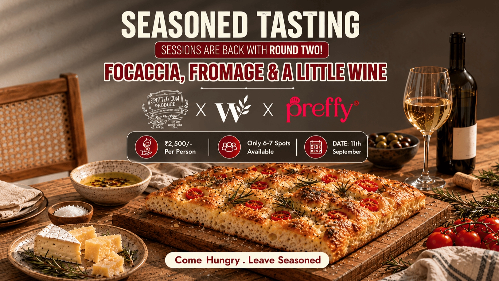 Seasoned Tasting Sessions
