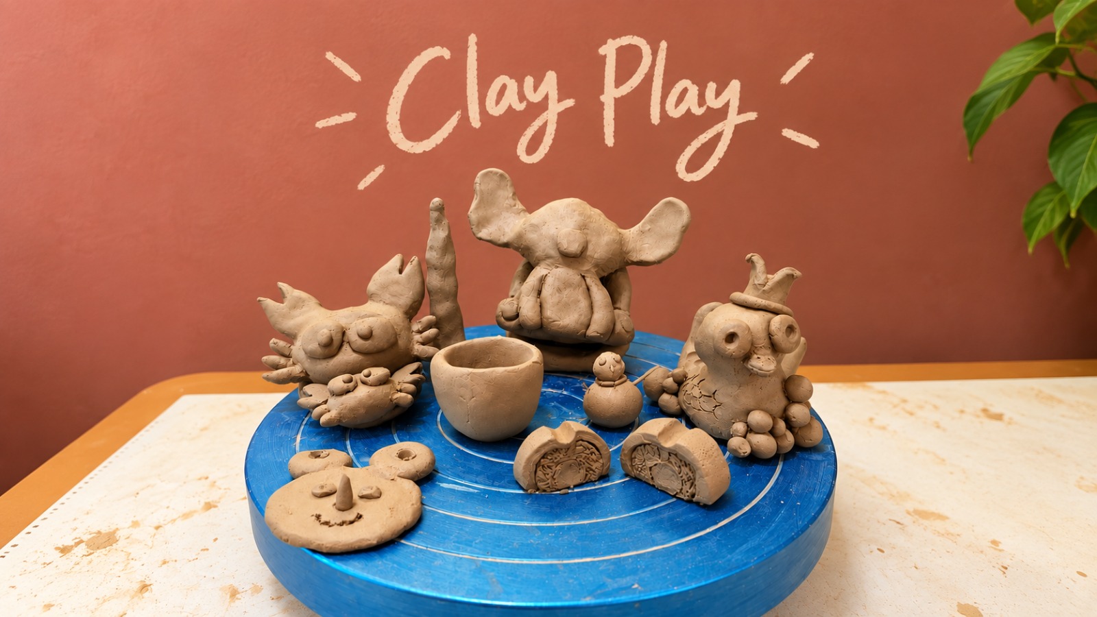 Clay Play: Hand Build Your Fav Character