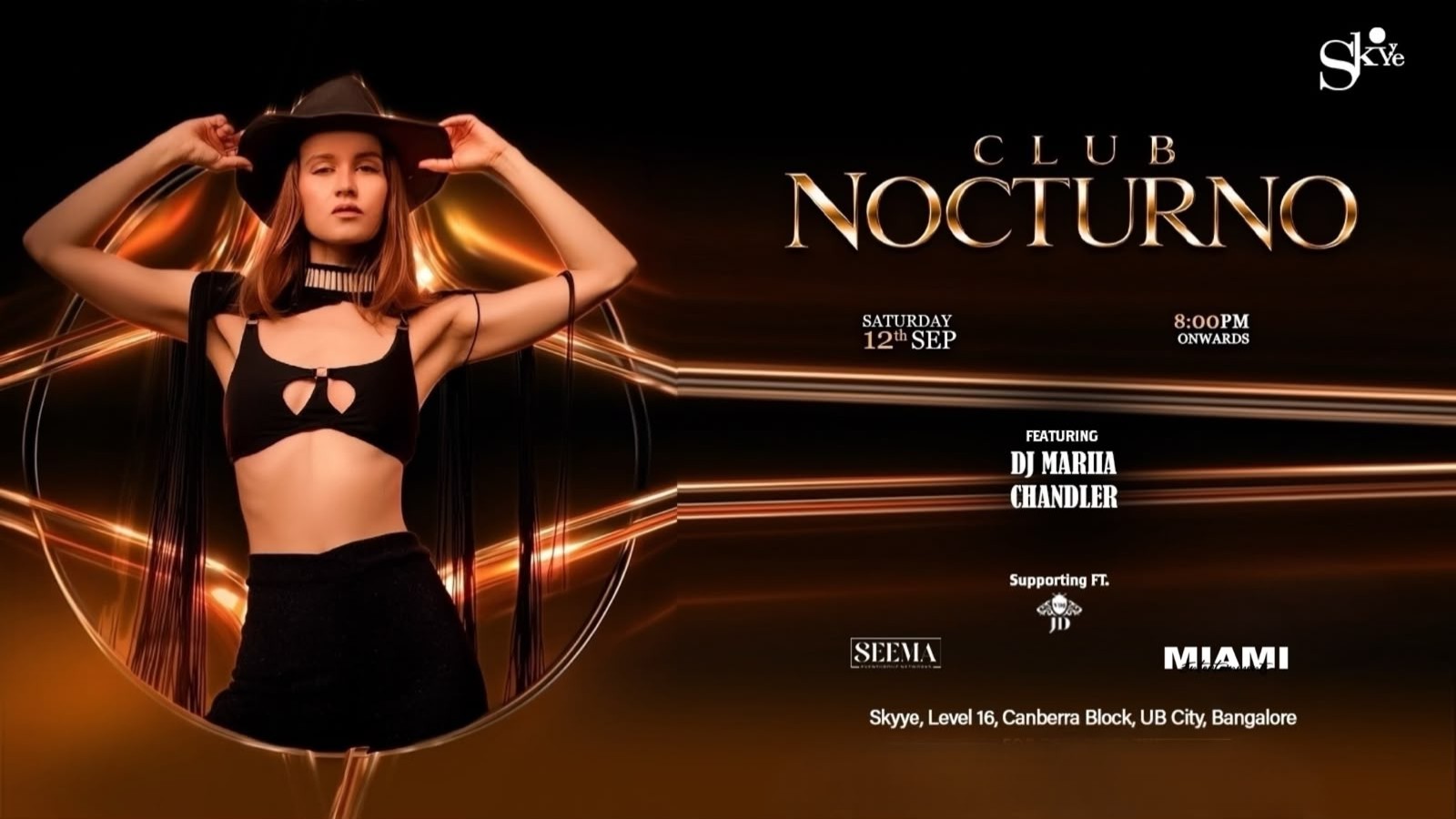 Saturday Club Nocturno at Skyye Bar | Rooftop Ub City