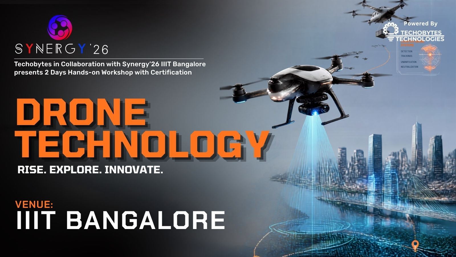 Drone Technology | 2 Day Workshop at IIIT Bangalore