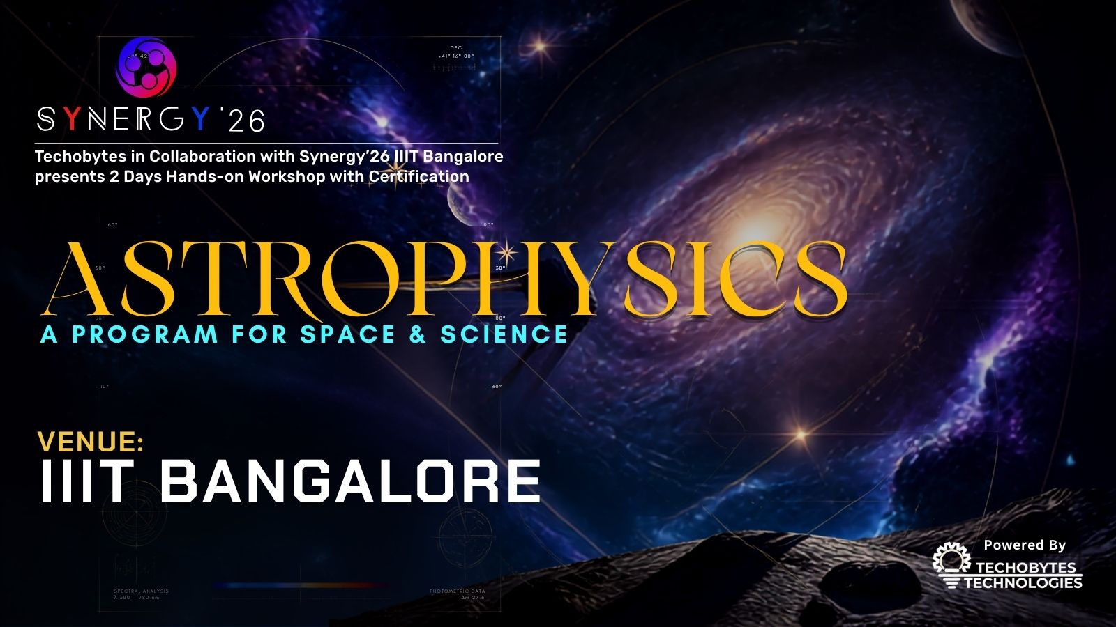 Astrophysics-Space and Science | 2 Days Workshop at IIIT Bengaluru