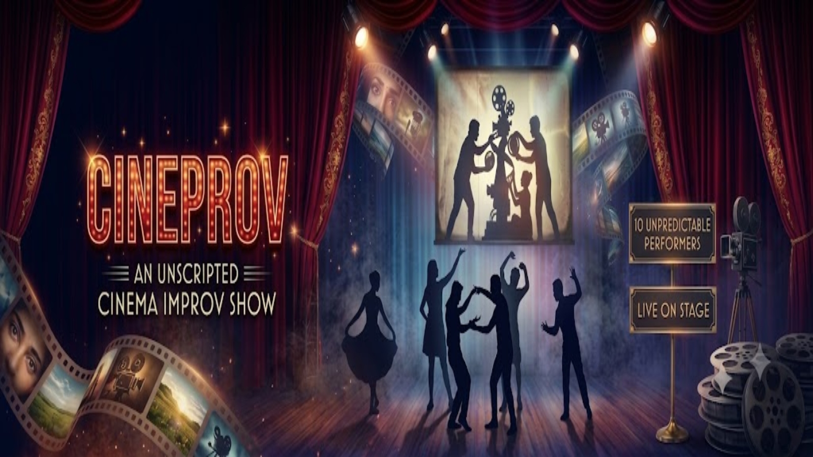 CINEPROV - An Unscripted Cinema Improv Show