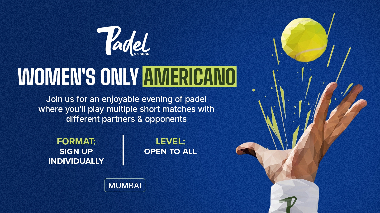 7Padel Women’s Americano I St.Andrew’s, Bandra W