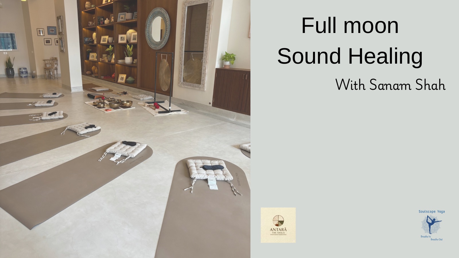 Full Moon Sound Healing by Sanam Shah