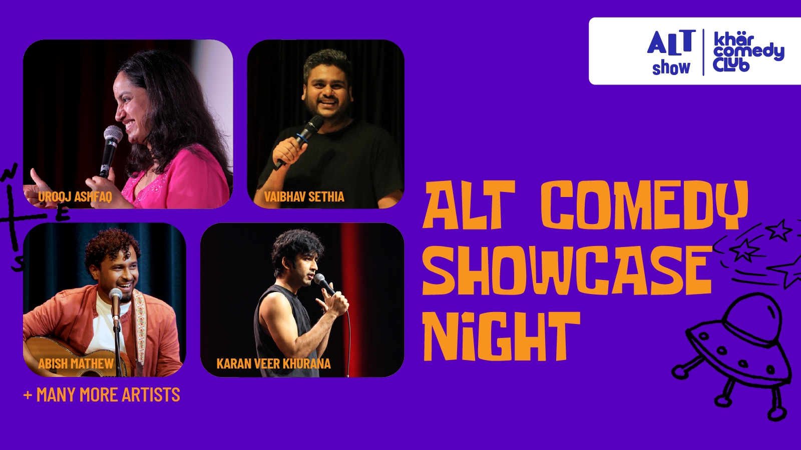 Alt Comedy Showcase Night: KCC
