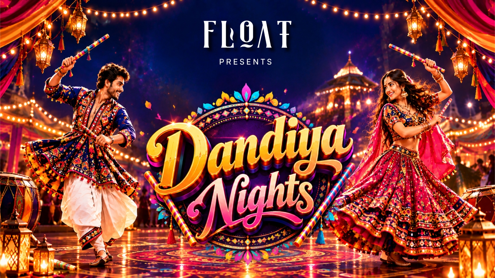 Dandiya Nights at Float by Duty Free