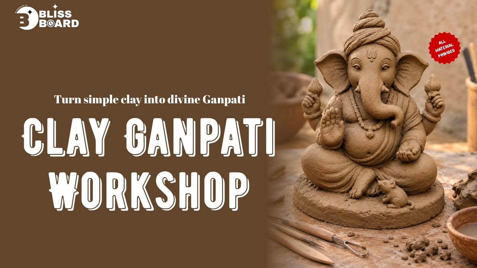 Ganpati Idol Sculpting | Ganesh Chaturthi Workshop