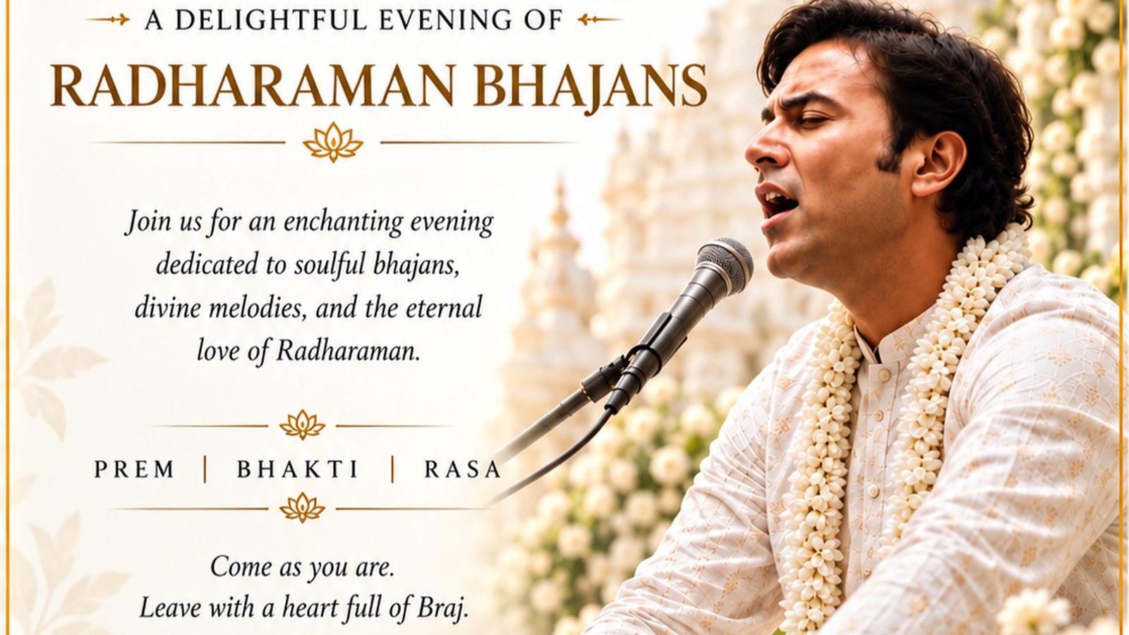 Braj - An evening of Radharaman Bhajans