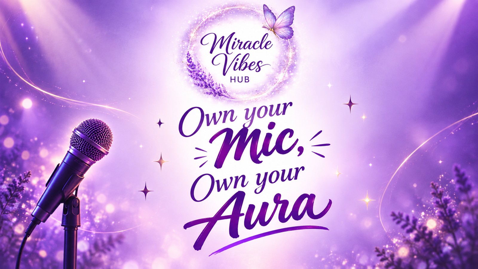 Miracle Vibes Hub - Own Your Mic, Own Your Aura