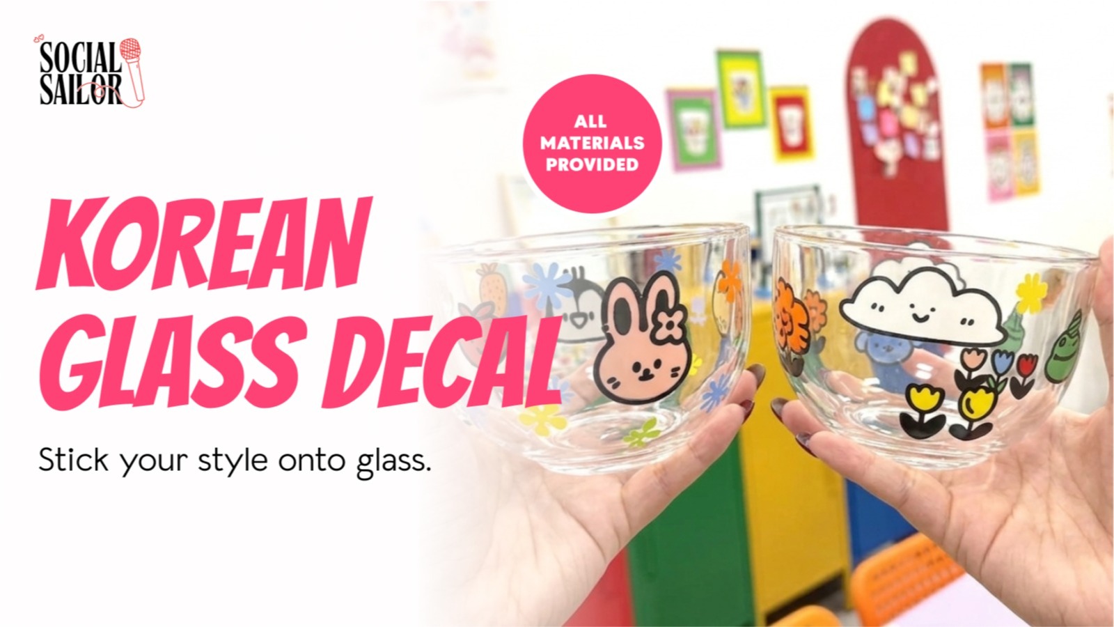 Korean Glass Decal - Mumbai