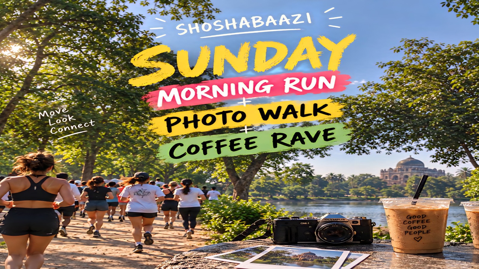 Running, Photo Walk and Coffee Rave
