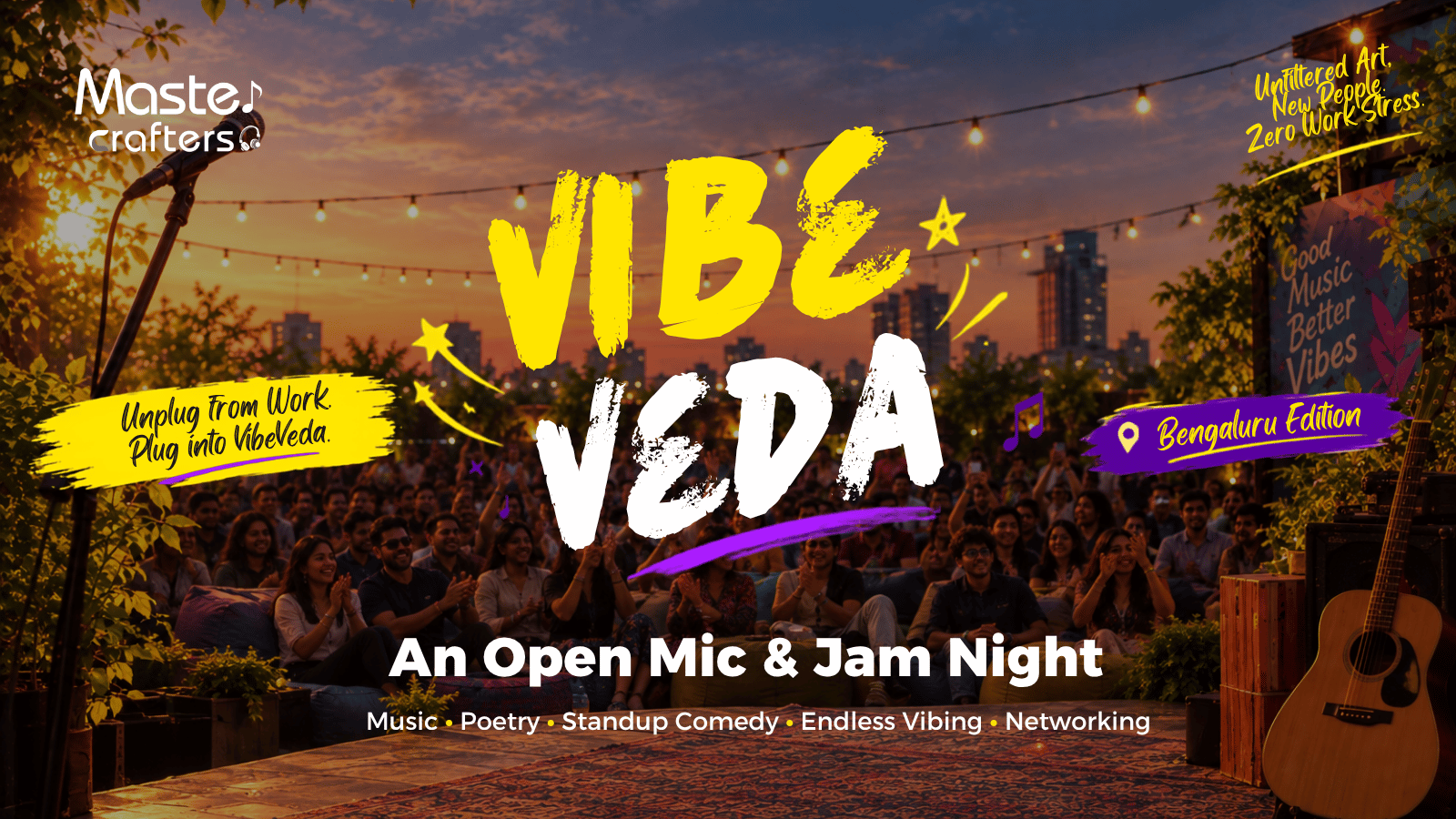 VibeVeda - Open Mic and Jam Night