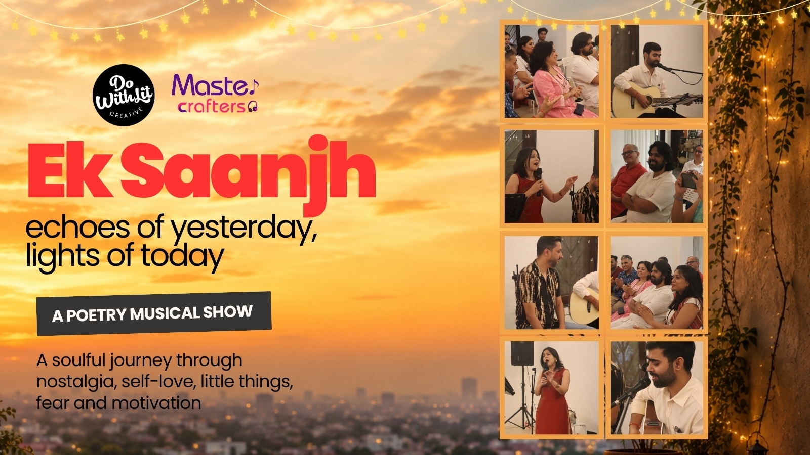 Ek Saanjh - A Live Poetry Musical Show
