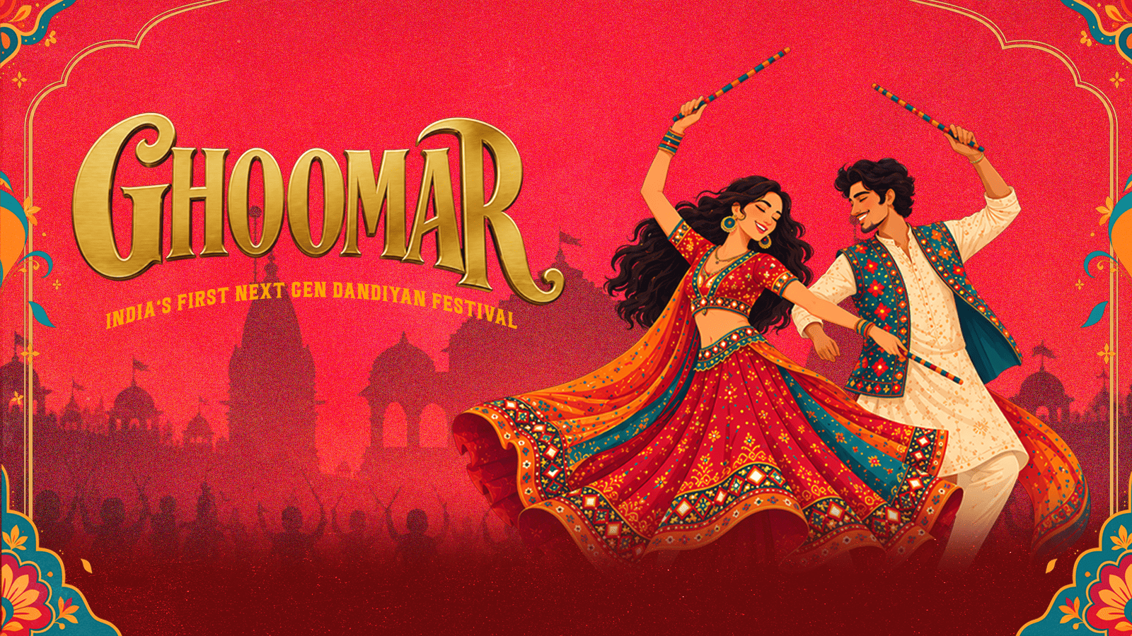 Ghoomar – India’s New-Age Dandiya Festival