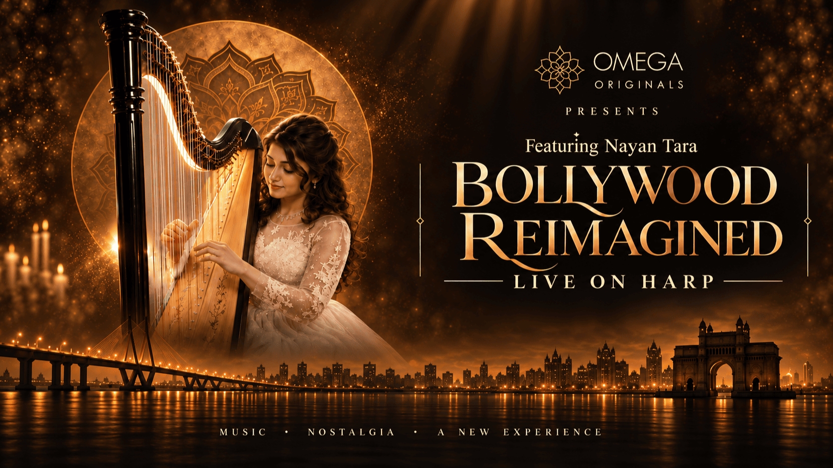 Bollywood Reimagined - Live on Harp Featuring Nayan Tara