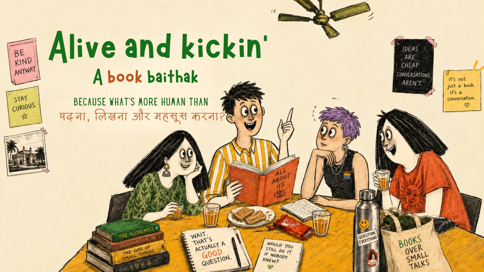 Alive and Kickin' - A Book Baithak