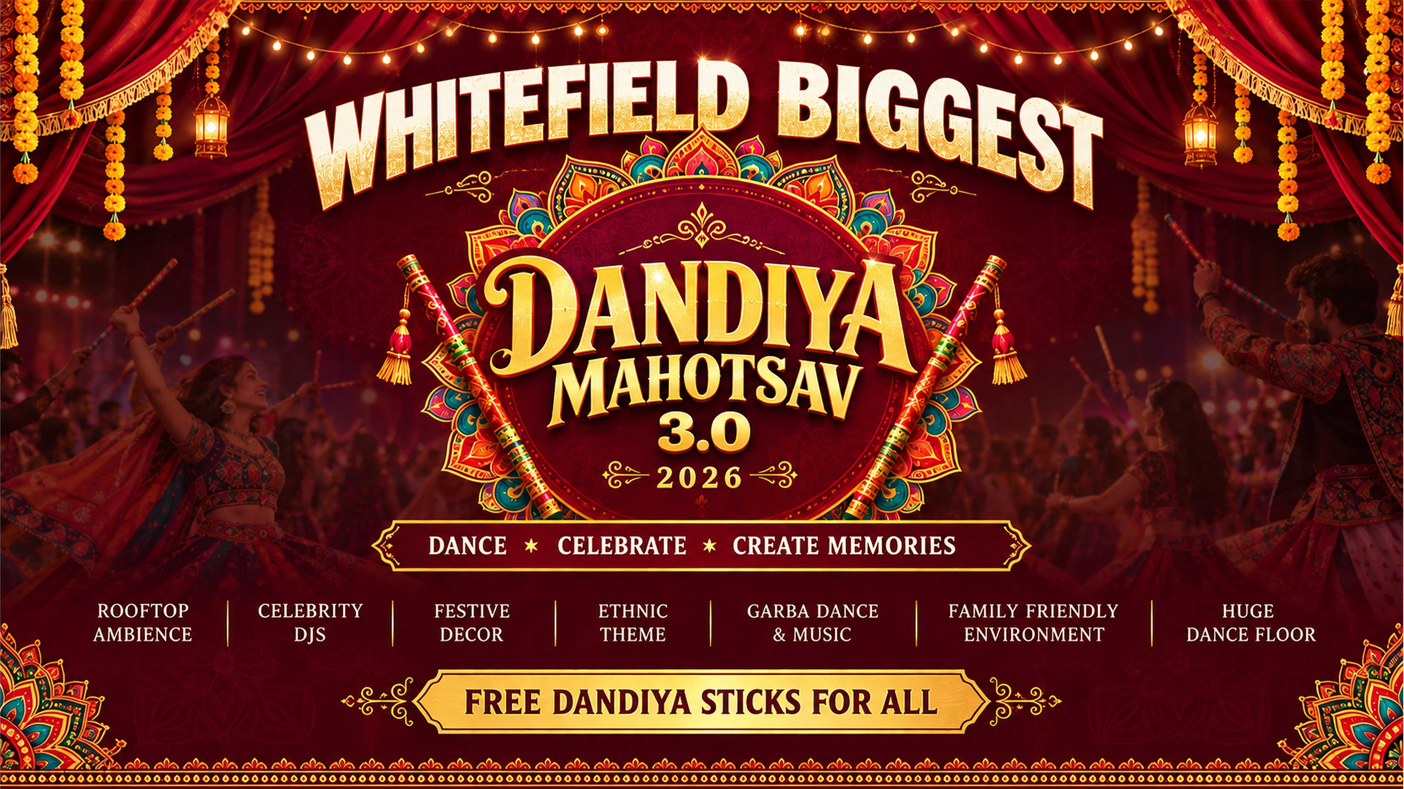 Whitefield Biggest Dandiya Mahotsav | 2026