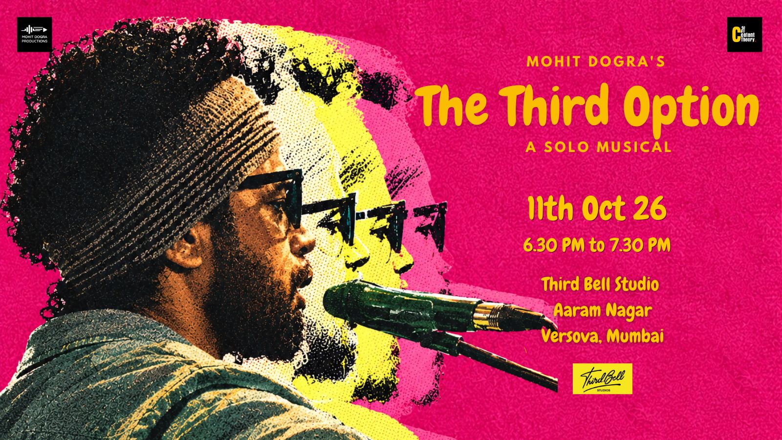 The Third Option - A Solo Musical by Mohit Dogra