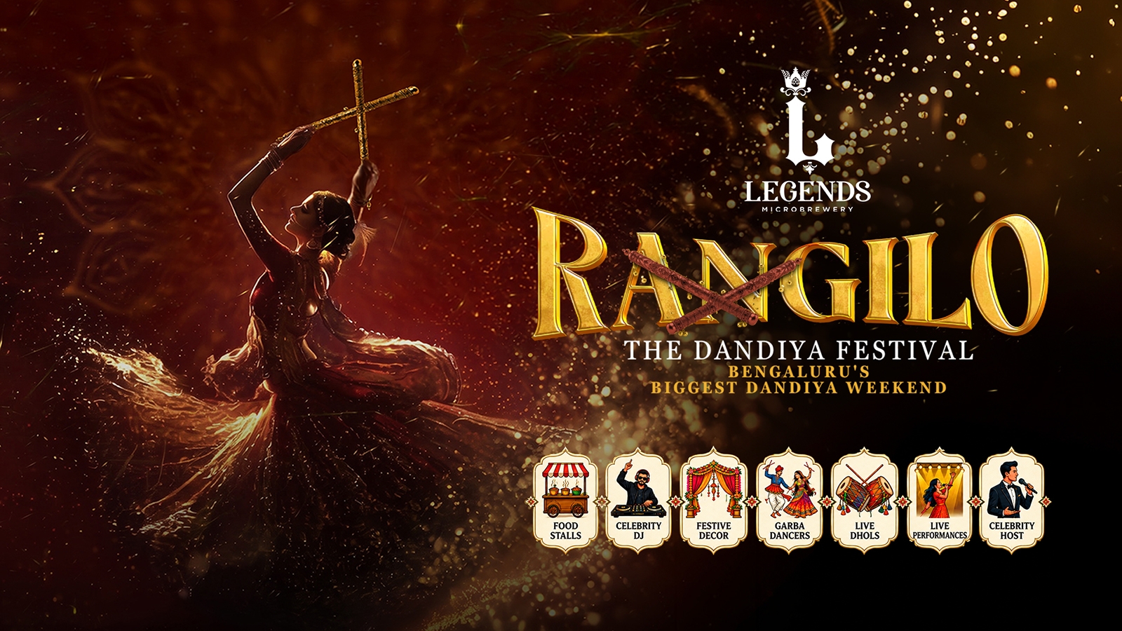 Rangilo 2026 – The Grand Dandiya & Garba Festival