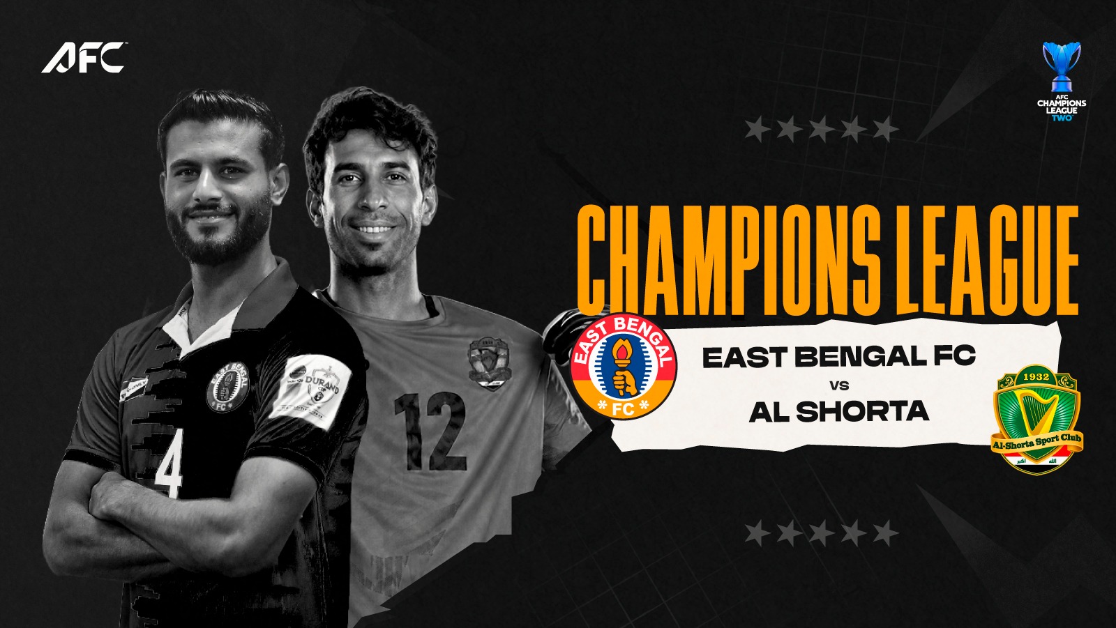 ACL 2 Group Stage | East Bengal FC vs AL Shorta