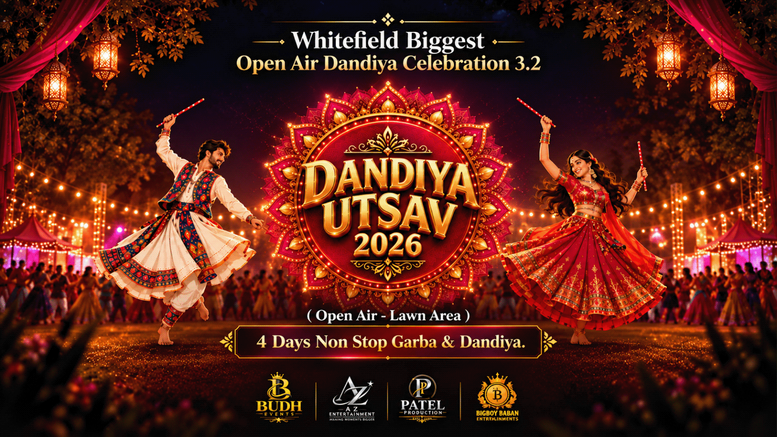 Whitefield Biggest Open Air Dandiya Utsav 2026