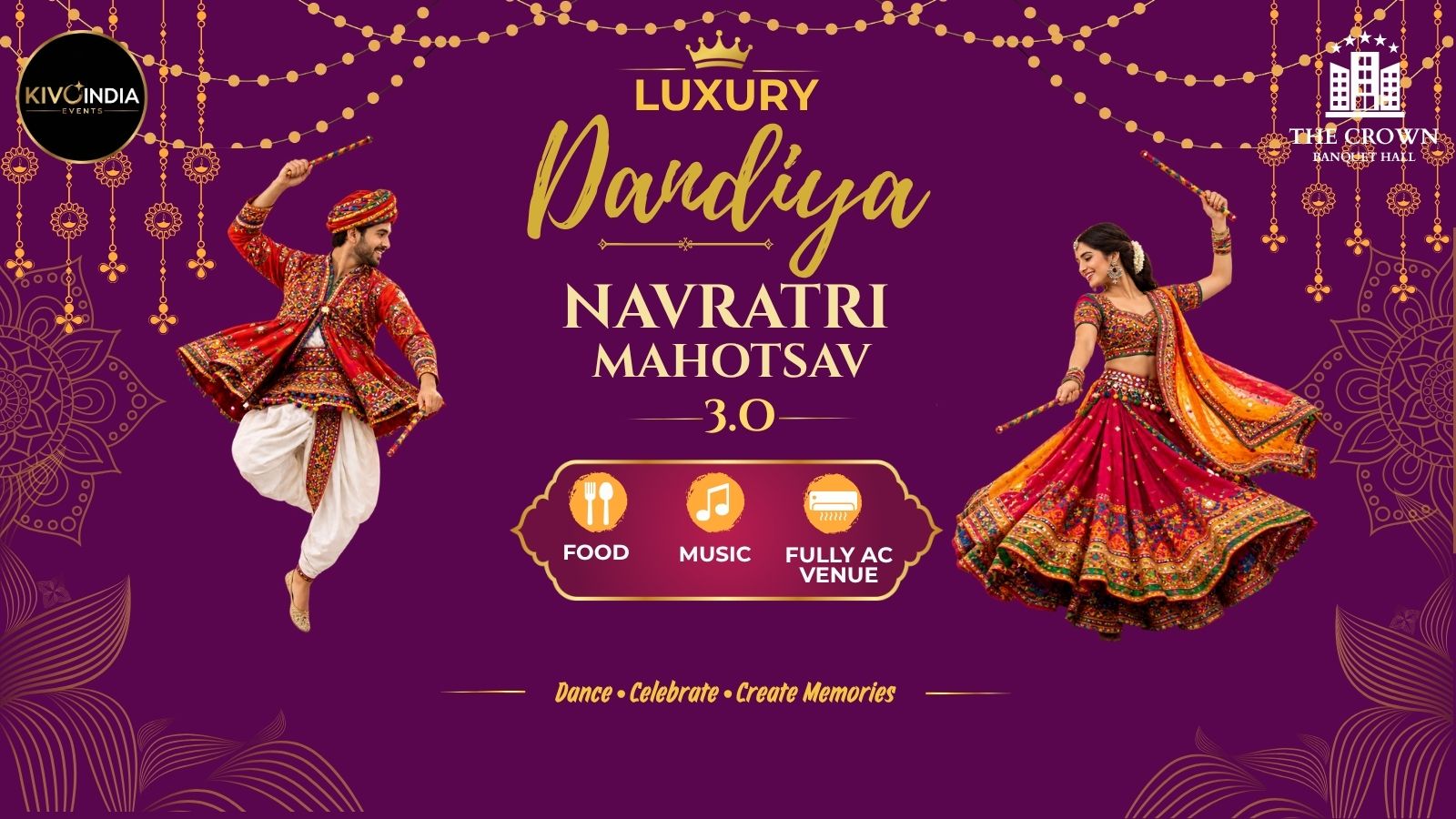 Dandiya Navratri Mahotsav 3.O