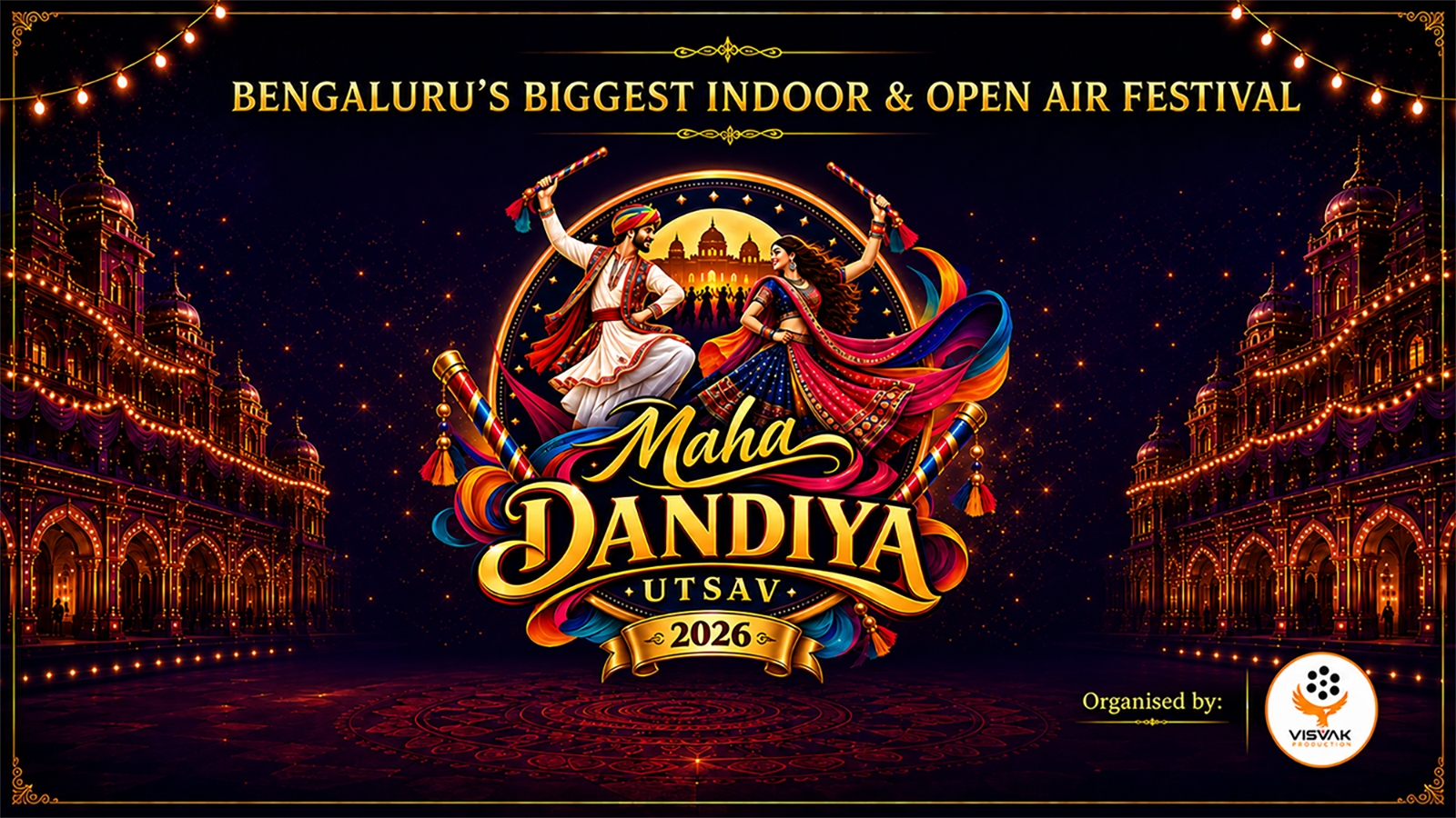 Maha Dandiya Utsav 2026 at Jayamahal Palace