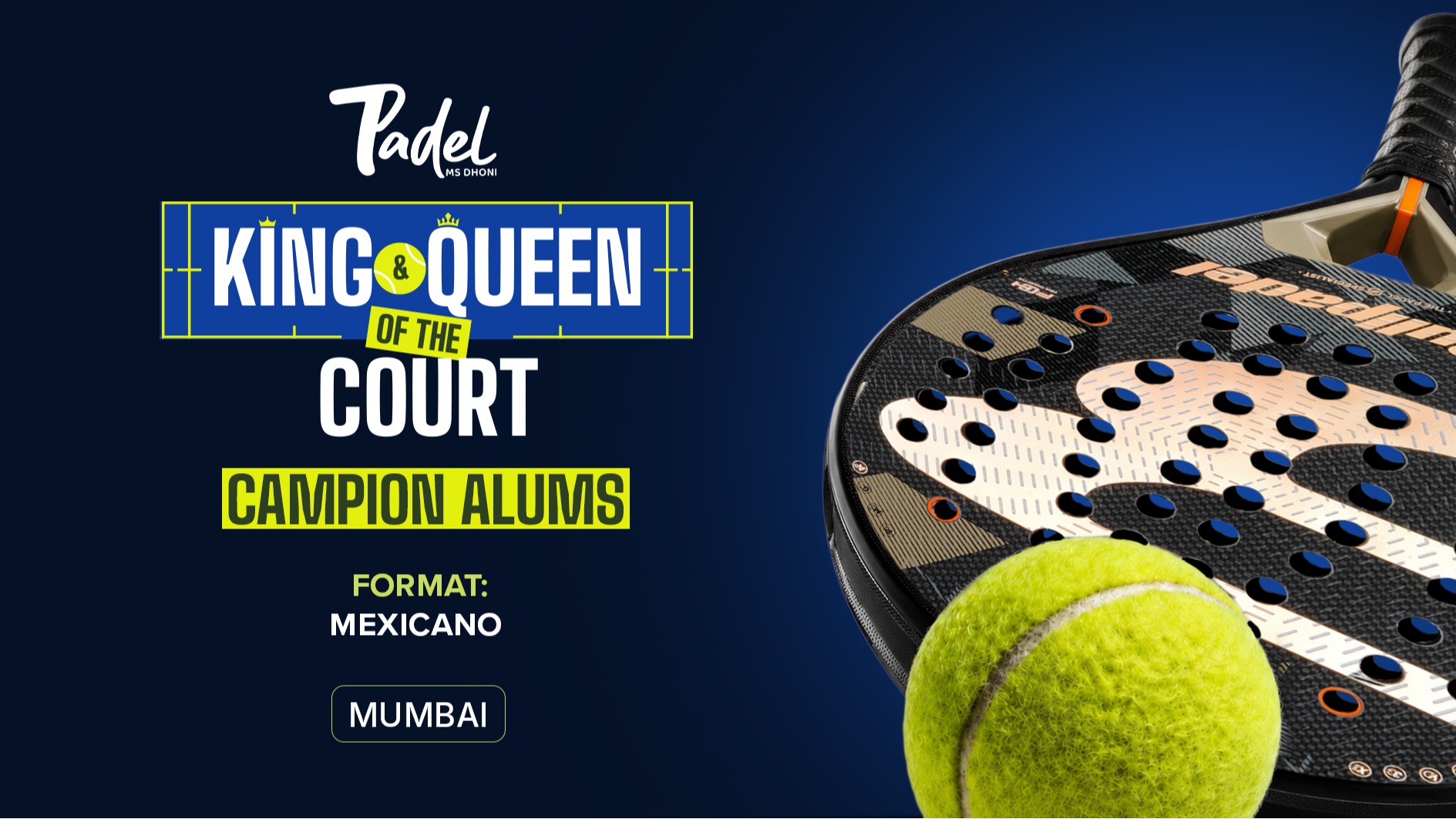 7Padel Campion Alums Mexicano Event I Men's