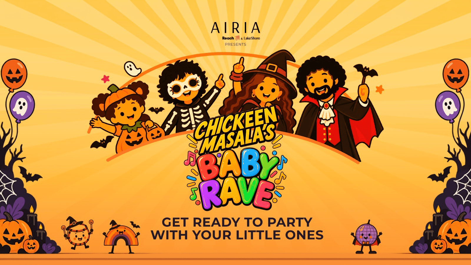 Chickeen Masala's Baby Rave at Airia Mall