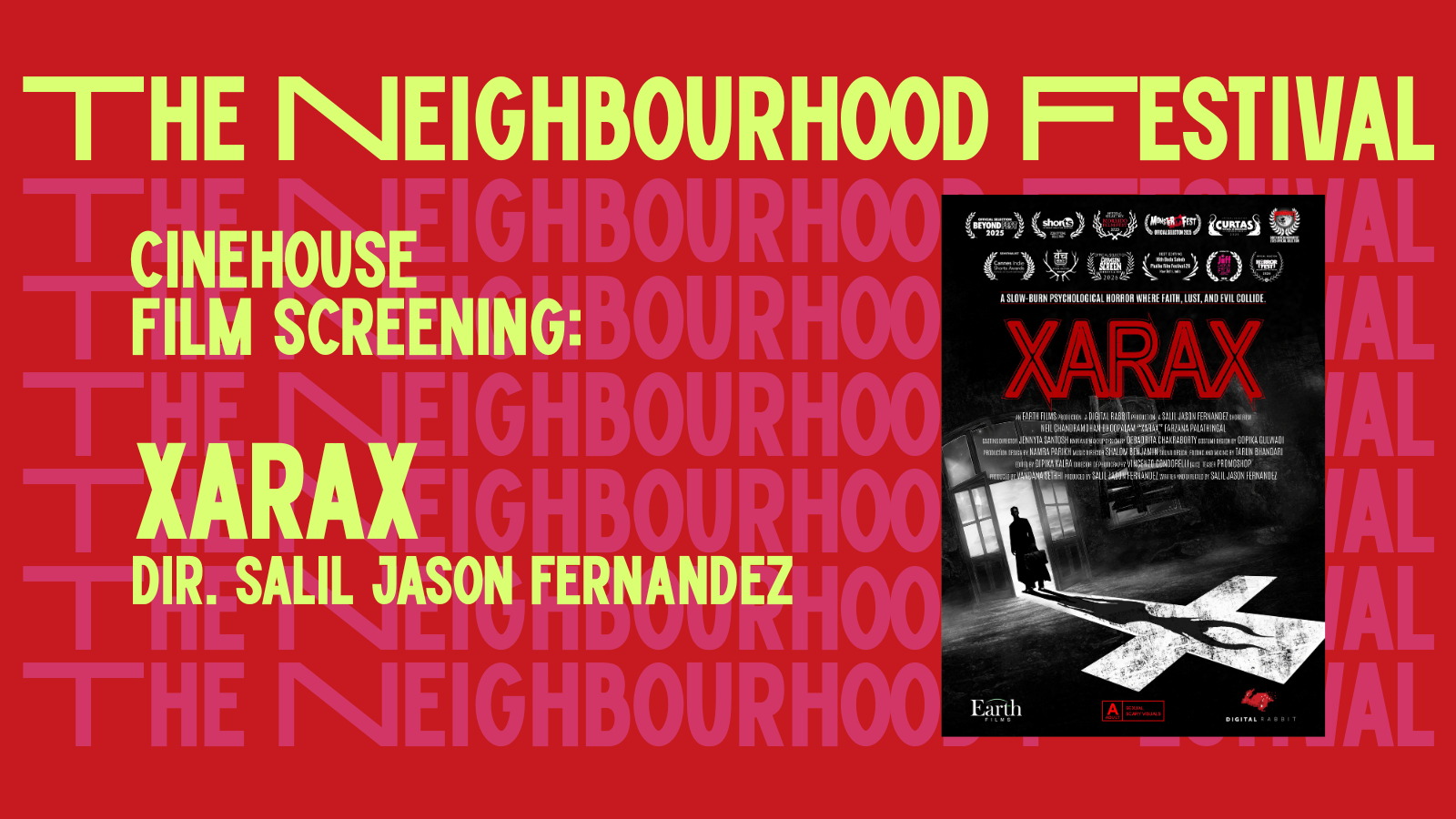 Screening of Xarax - Film | The Neighbourhood Festival