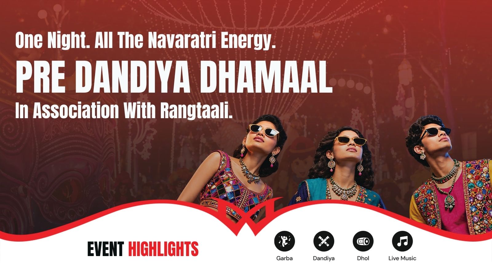 Pre-Dandiya Dhamaal at Ramoji Flim City