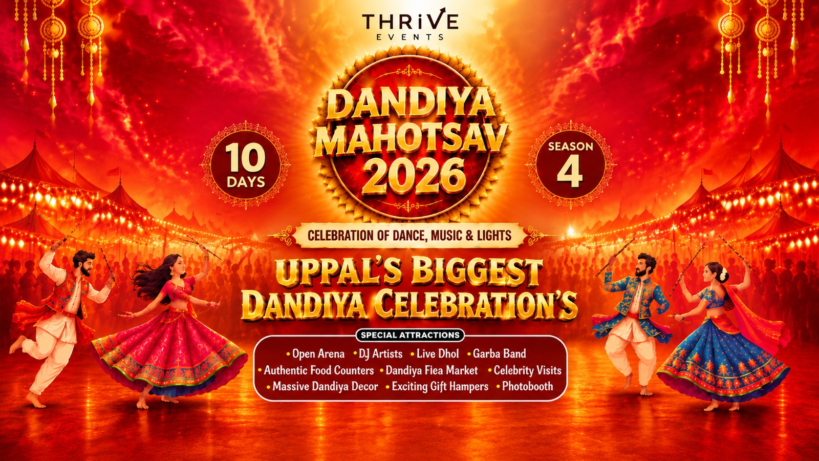 Hyderabads Biggest Dandiya Mahotsav 2026