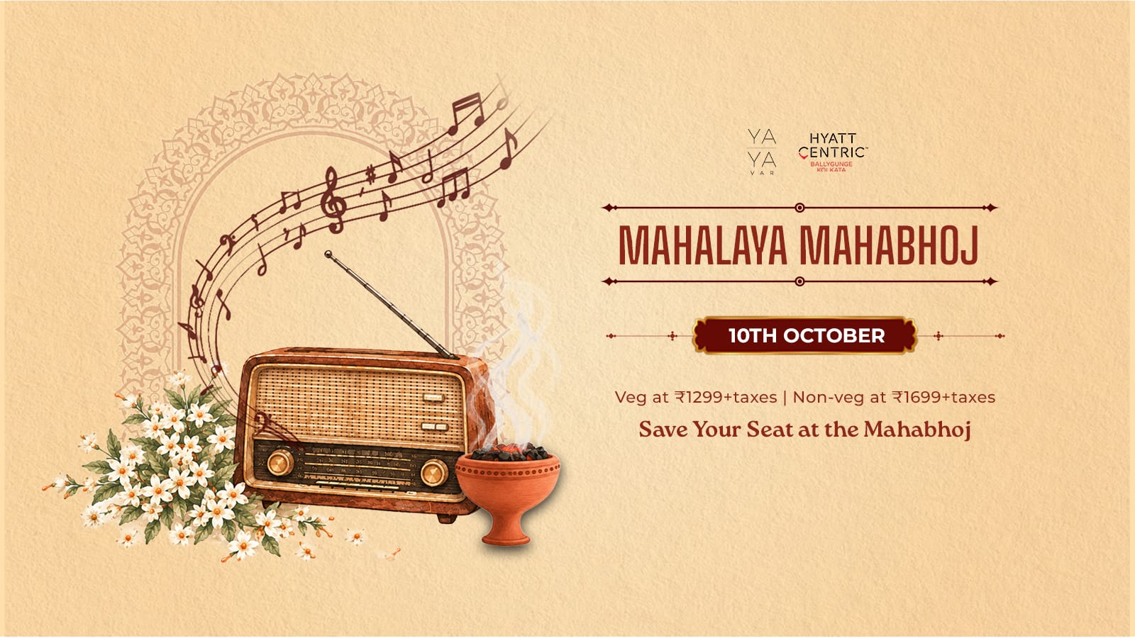 Mahalaya Mahabhoj at YAYAVAR