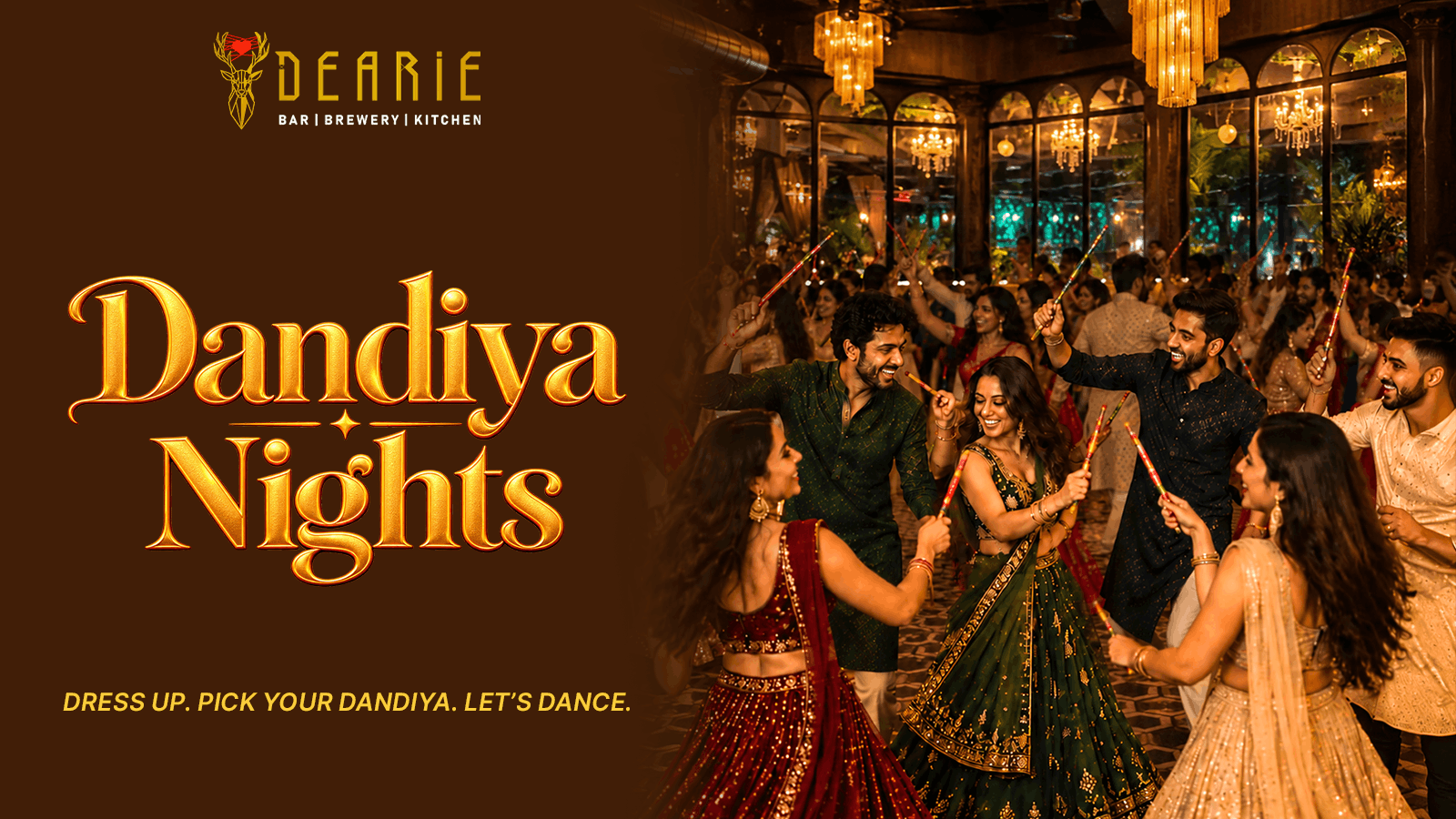 Dearie Dandiya Nights | Garba, Music & Festive Vibes