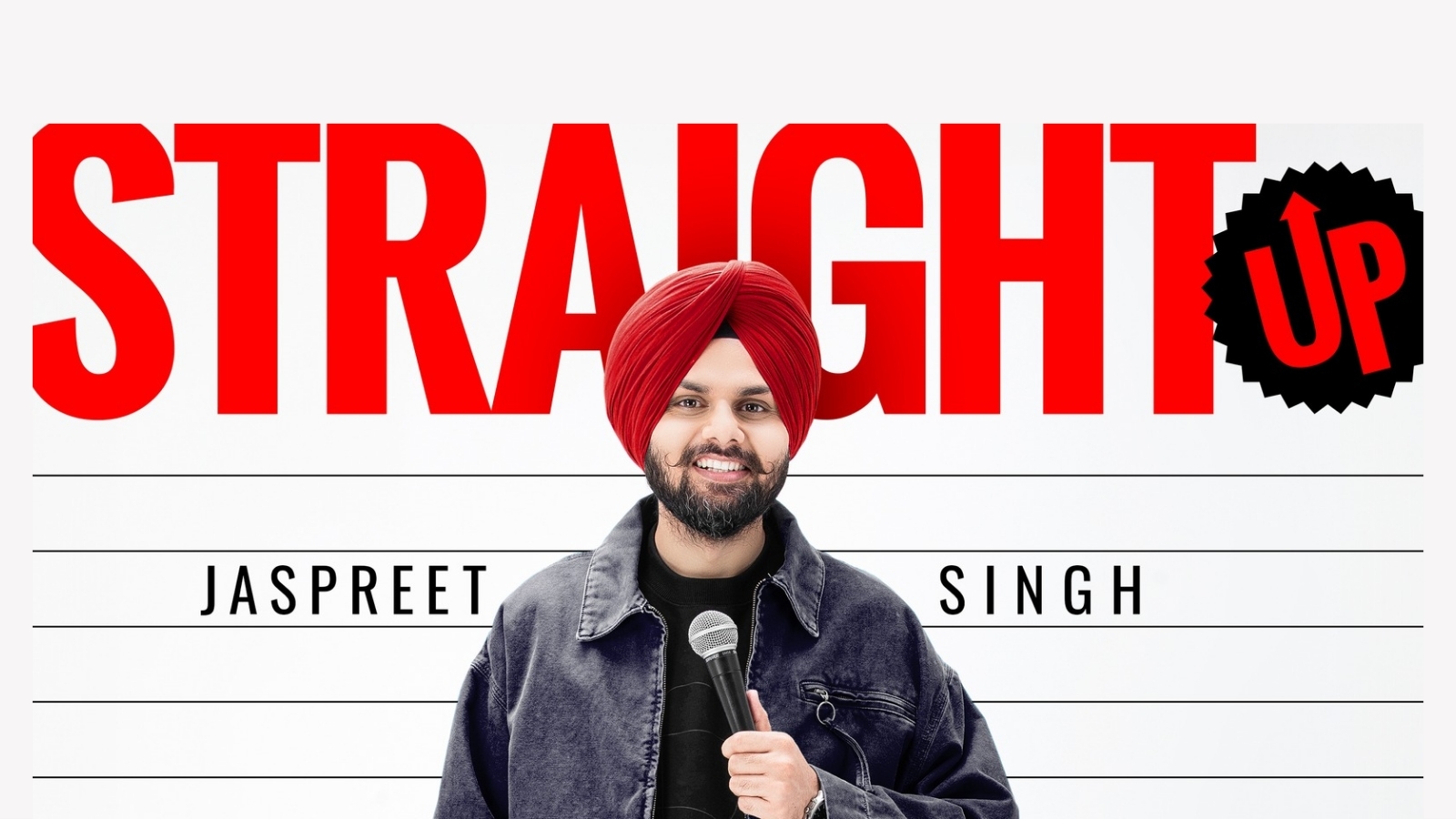 Straight Up : Standup comedy show by Jaspreet Singh