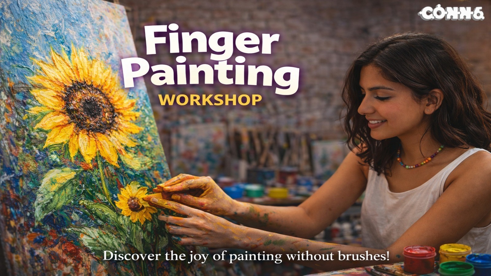Finger Painting - Acrylic Magic