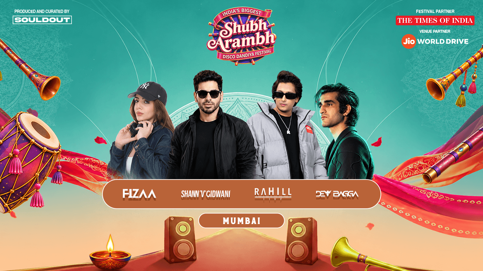 Imagem da fonte — Shubharambh 2026 – Disco Dandiya Festival
