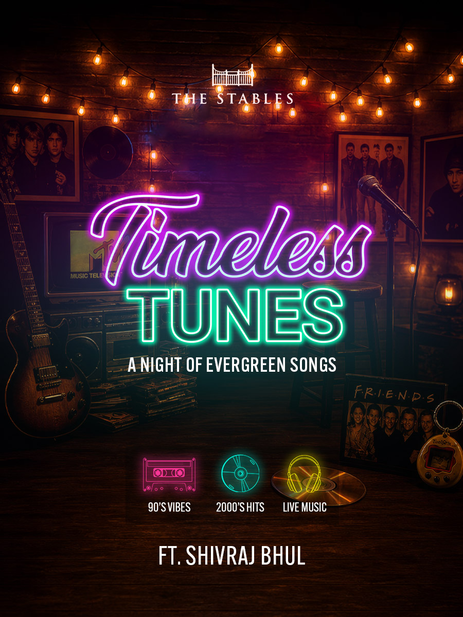 Timeless Tunes-A night of evergreen songs ft. Shivraj Bhul at The Stables