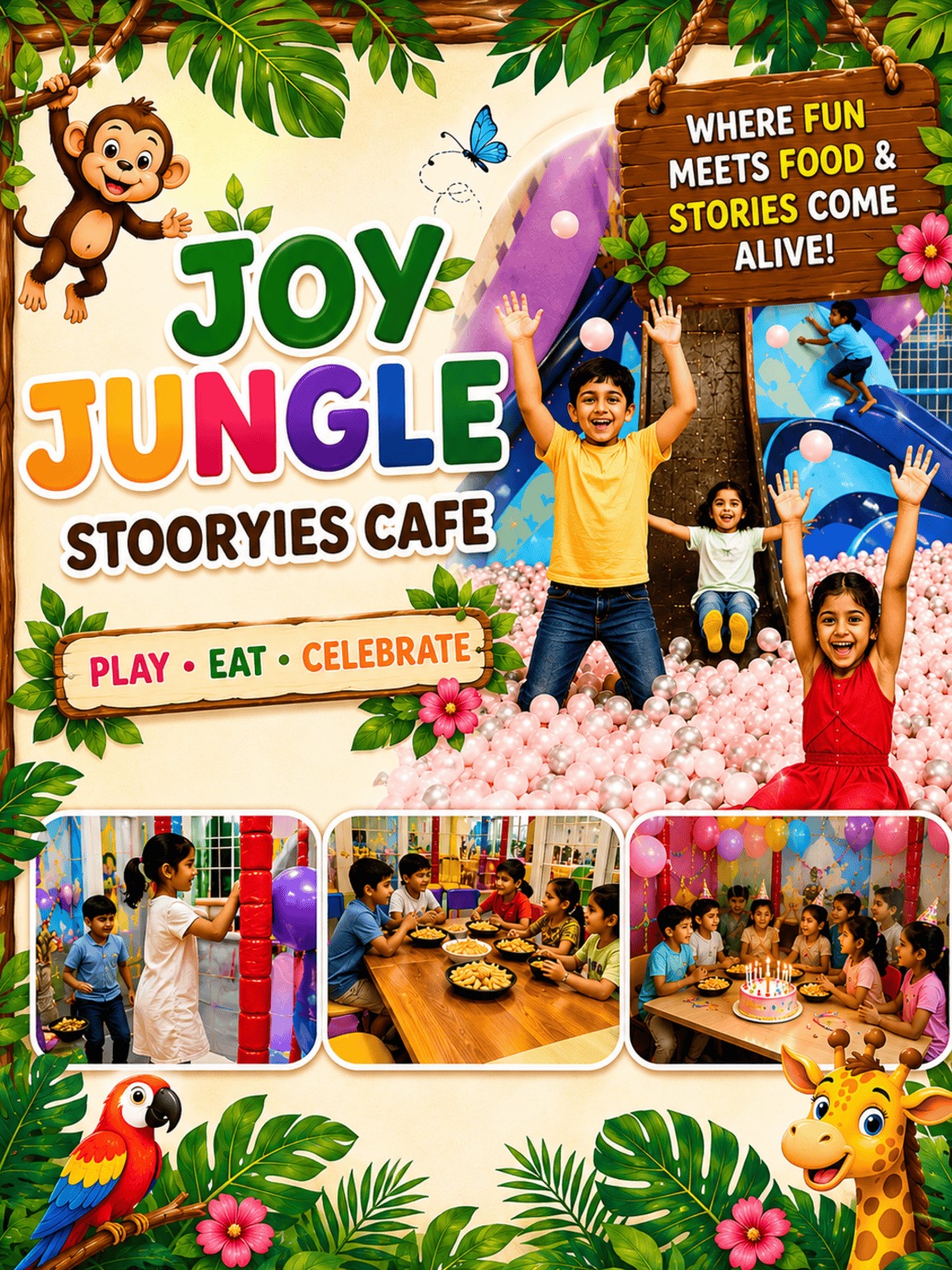 Joy Jungle | Stooryies Cafe