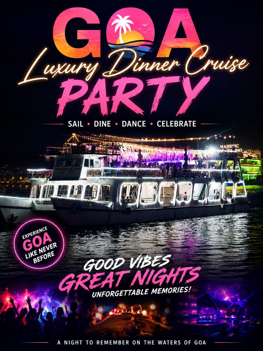 Goa Luxury Dinner Cruise on Mandovi River