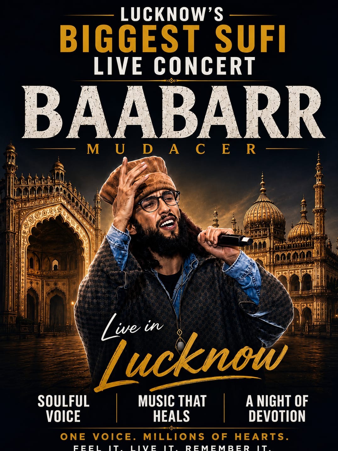 Baabarr Mudacer Live in Lucknow