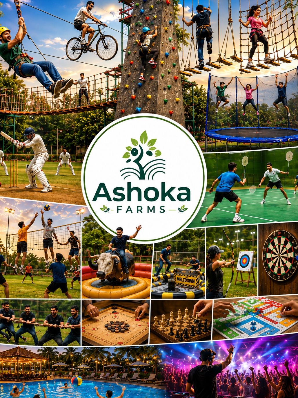 Day / Evening Escape at Ashoka Farms and Luxury Resort