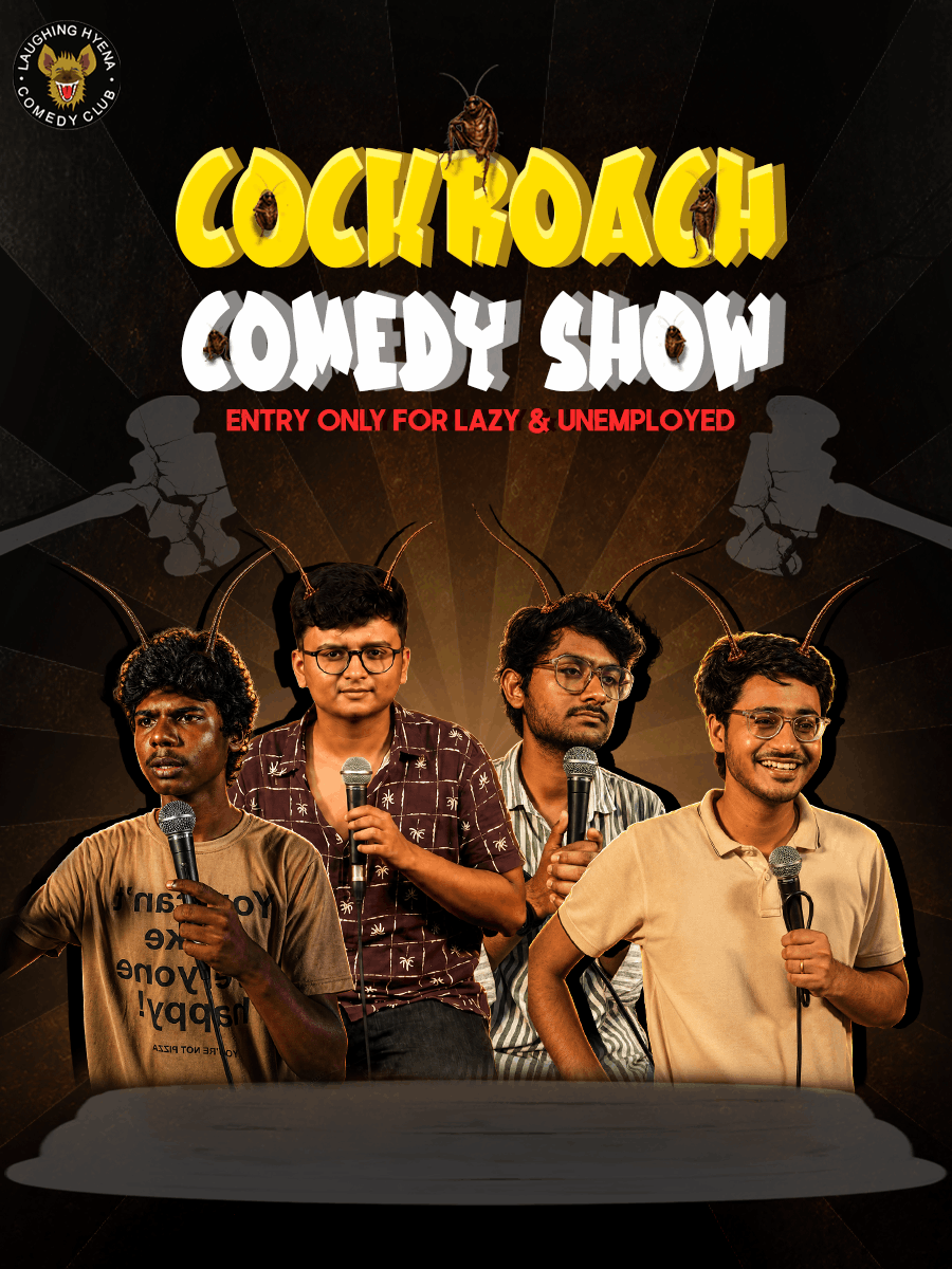 A Lineup Comedy Show – By the Cockroaches, For the Cockroaches