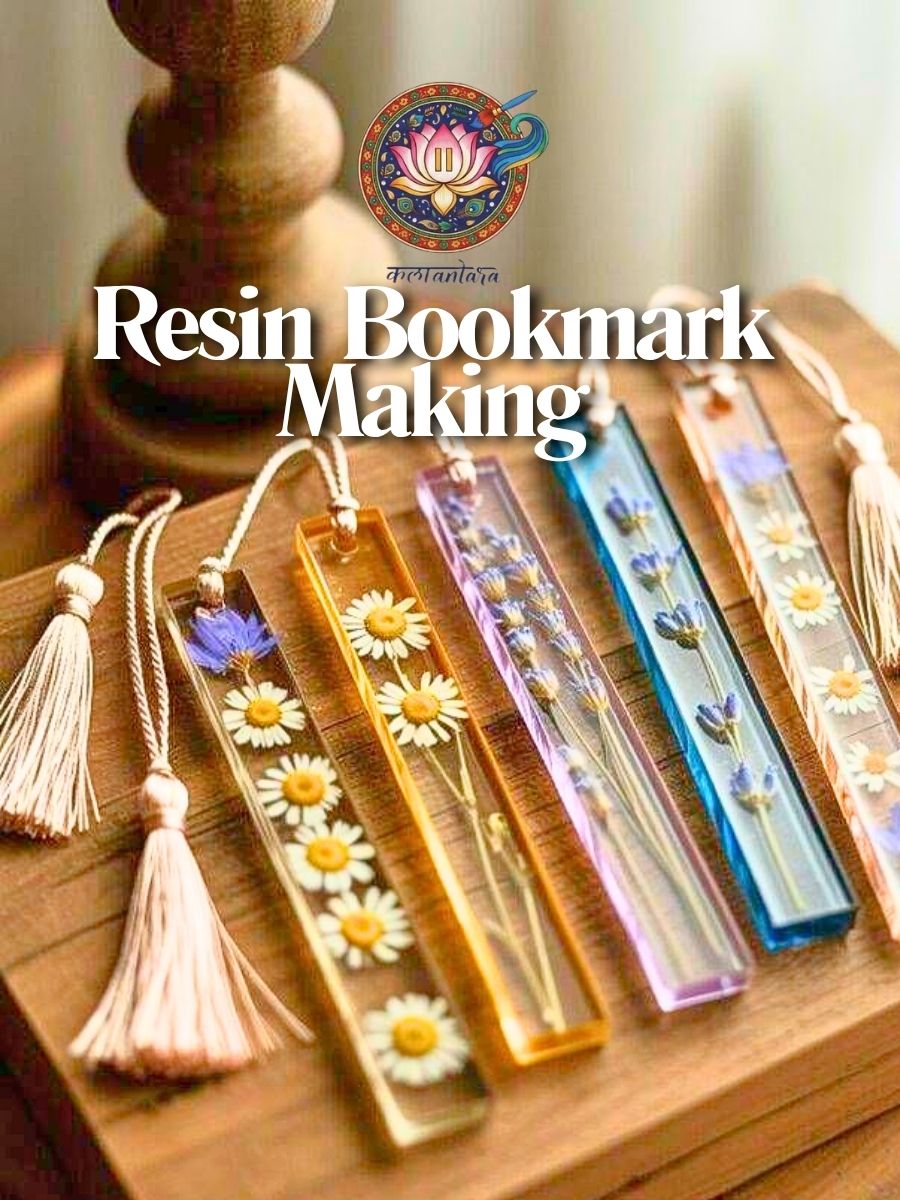 Resin Bookmark Making | Kalaantara