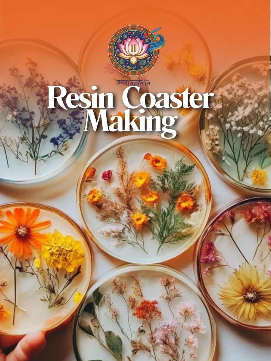 Resin Coaster Making | Kalaantara