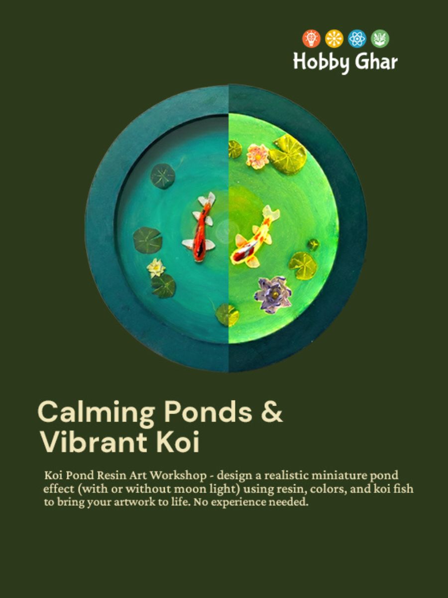 Koi Pond Resin Art Workshop